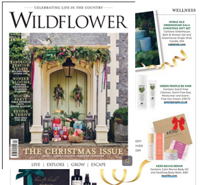 Kear Revive Repair featured on Wildflower Magazine skincare gift sets guide